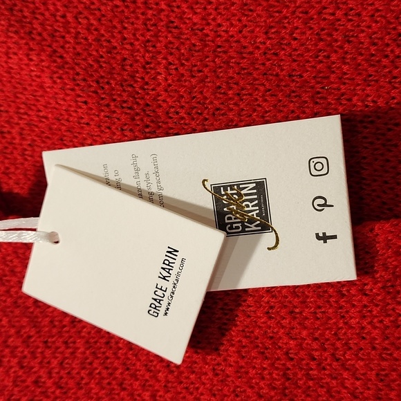 Grace Karin button up cropped cardigan Nwt - Picture 3 of 4